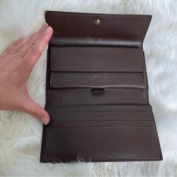 Louis Vuitton damier ebene long wallet - preowned - Picture 3 of 8